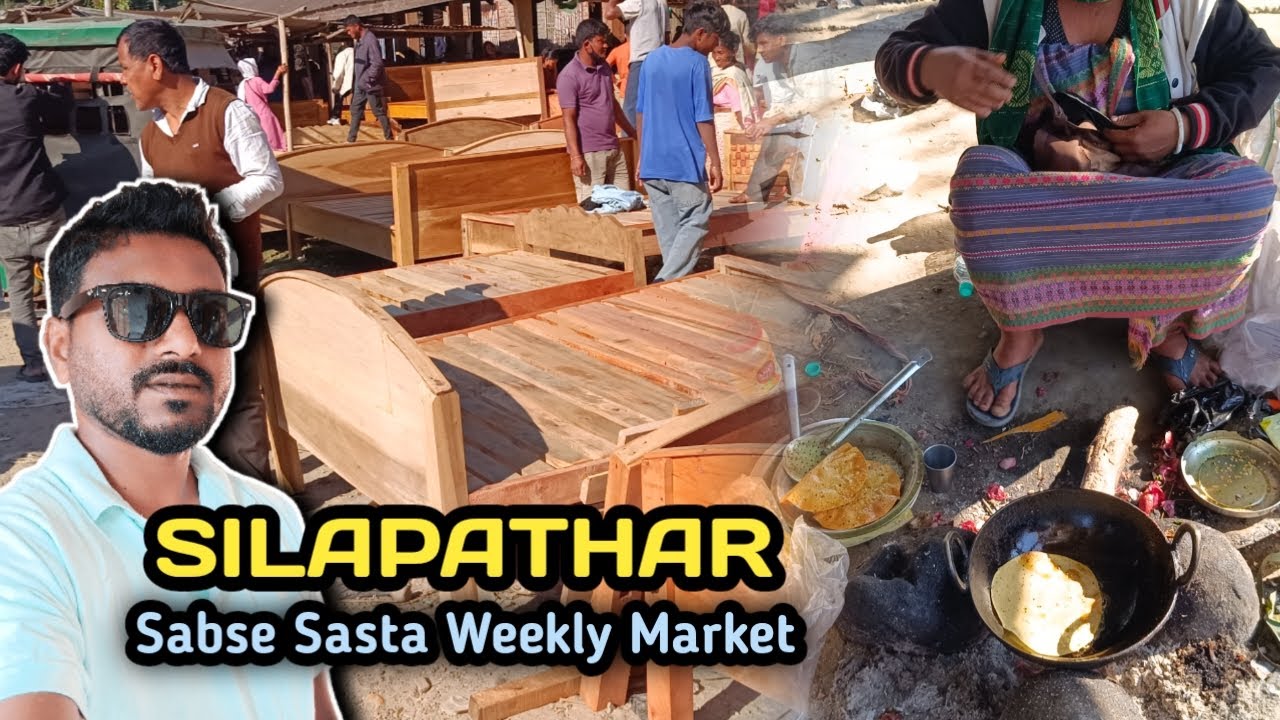 Silapathar weekly Market | Silapathar Market Vlog | Dhemaji District Silapathar Town | Sabji Market