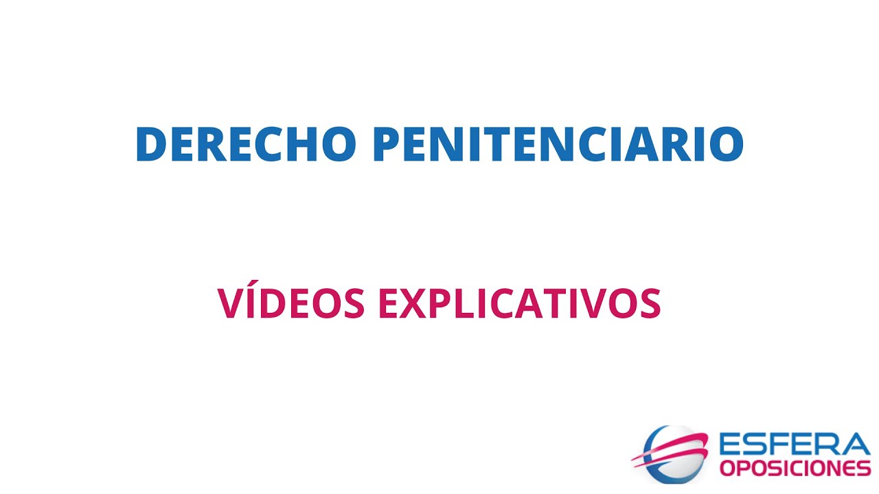 CLASIFICACIÓN PENITENCIARIA INTERNOS PENADOS