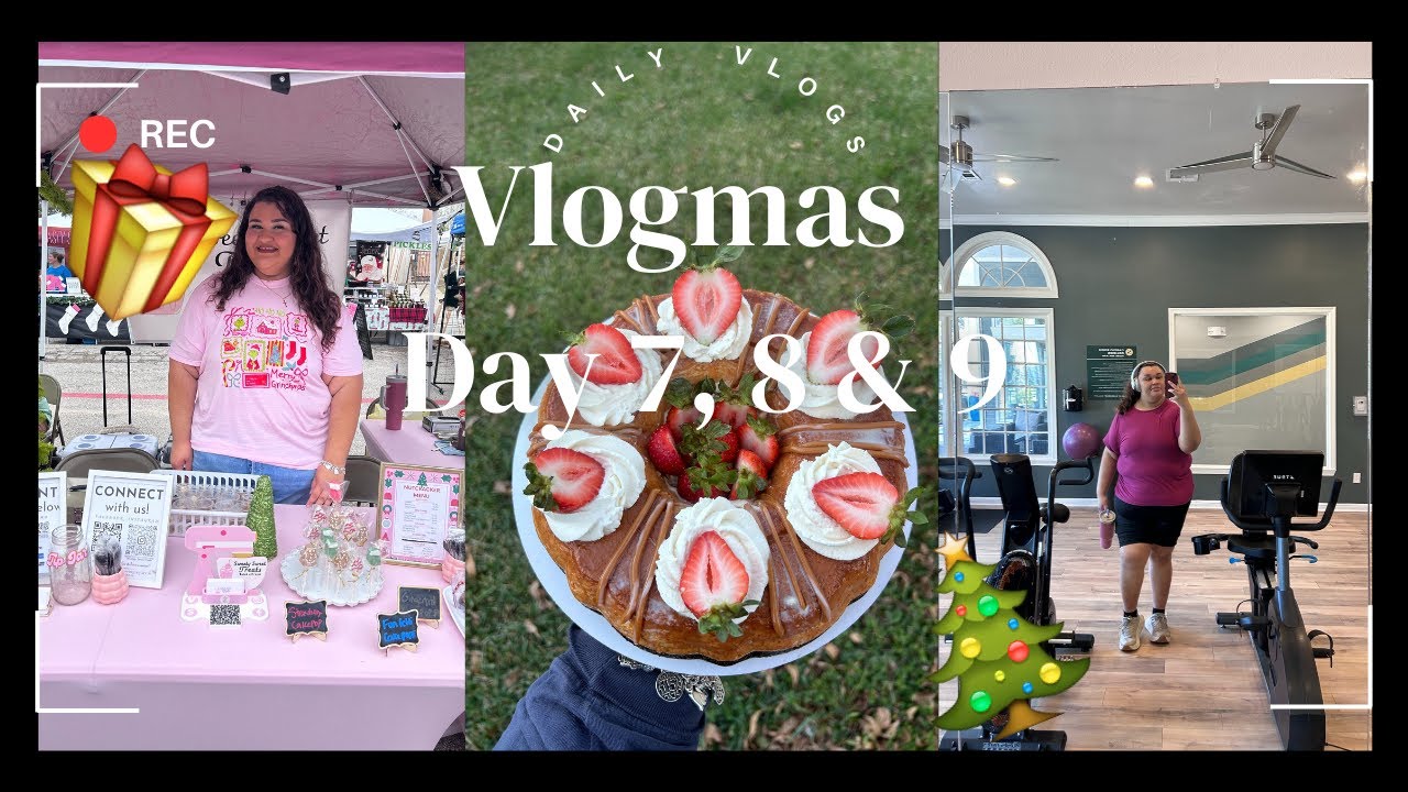 Last Pop up | Vlogmas Day 7, 8 & 9