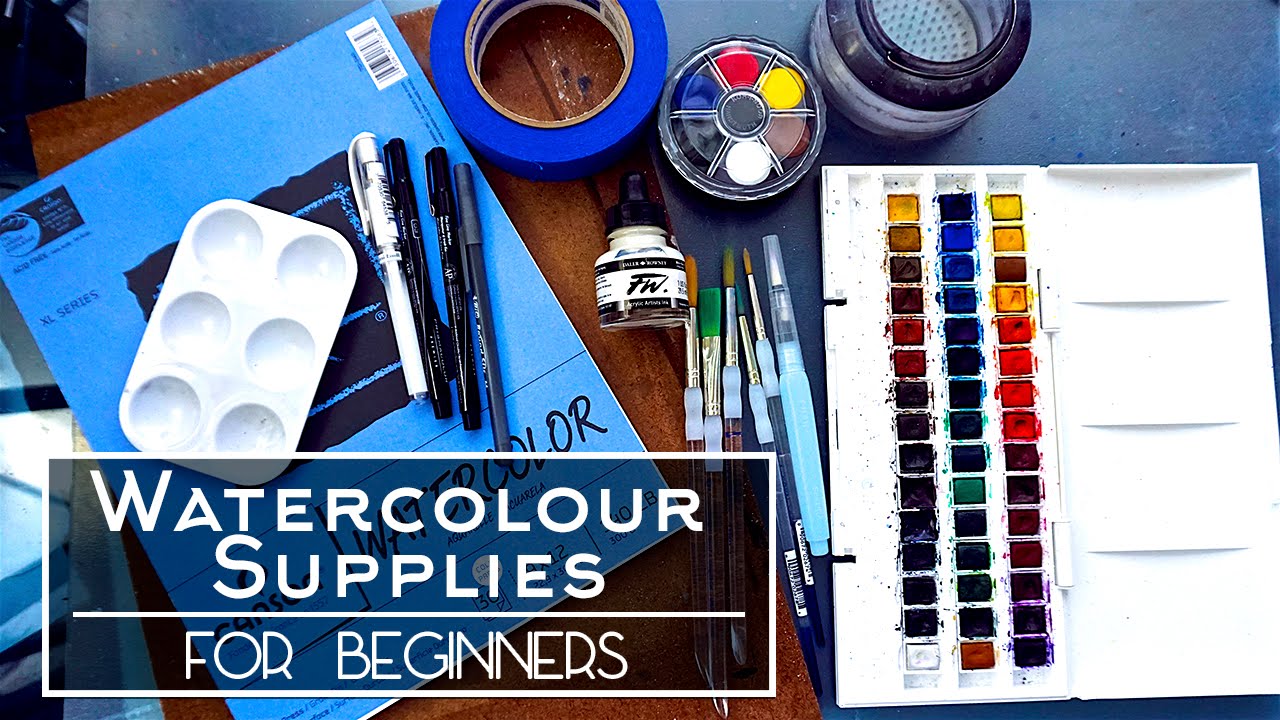 Watercolour Supplies For Beginners