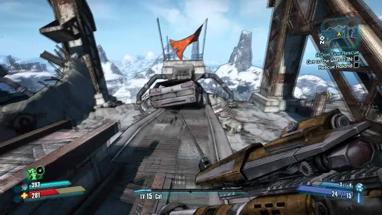 Borderlands 2 Bloodshot Ramparts Secret Challenges - Keys, Tollbooth, Vault