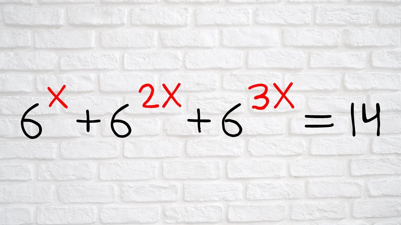 Sweden | A Nice Exponential Algebra Problem | Math Olympiad