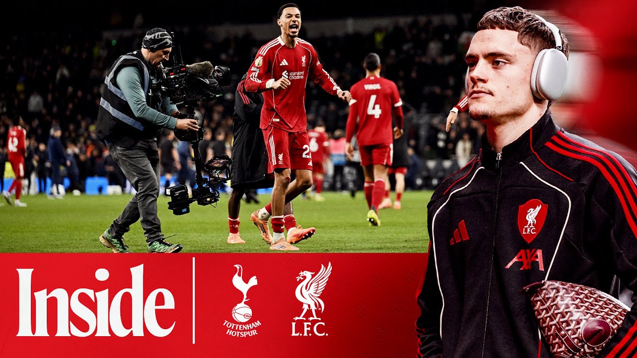 Inside: Brilliant Reds Away End Fan Cam | Tottenham 1-2 Liverpool
