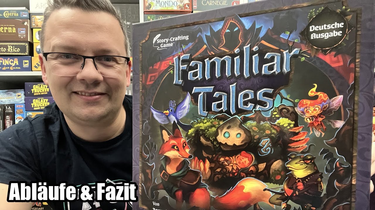 Familiar Tales (asmodee) - kooperatives Abenteuerspiel - Lospielen ohne die Anleitung zu lesen!