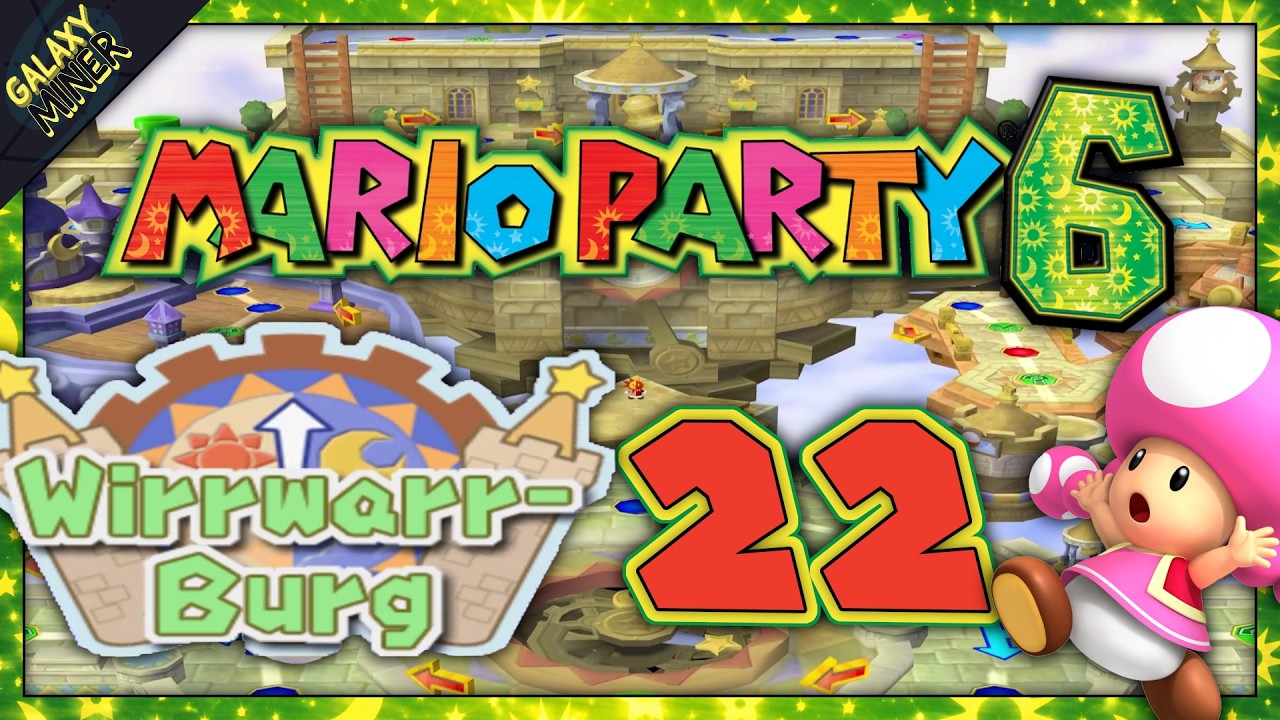 Das letzte Brett auf Brutal! - Wirrwarr-Burg 🎲 Mario Party 6 [Part 22]