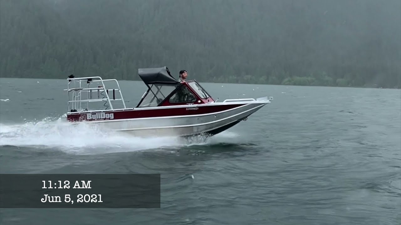 Pitt River Jetboating with group of friends