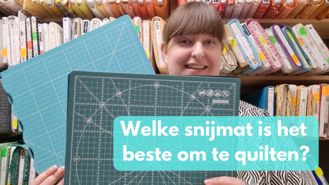 Leren quilten: Welke snijmat is het beste voor quilten?