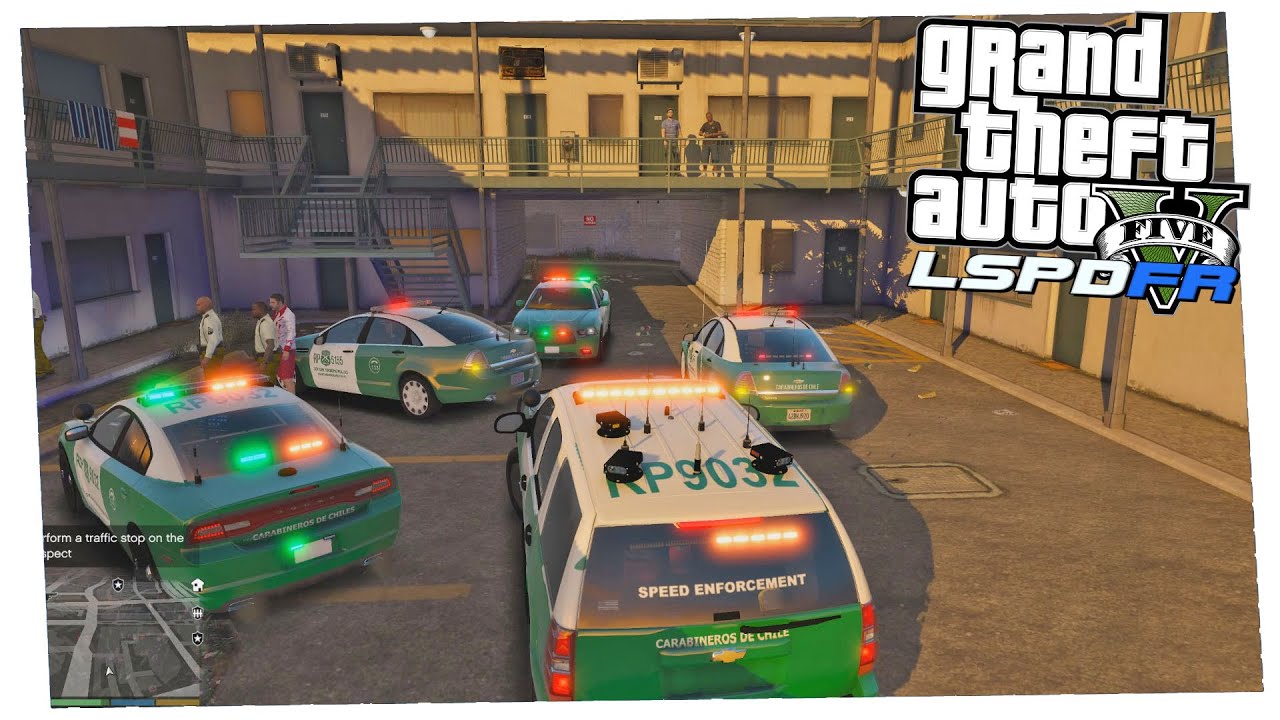 🚔 LSPDFR | DÍA 638 | GUERRA DE BANDAS - CARABINEROS DE CHILE