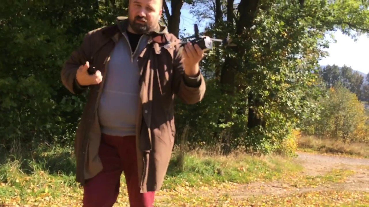 Test startu z ręki Parrot Bebop 2