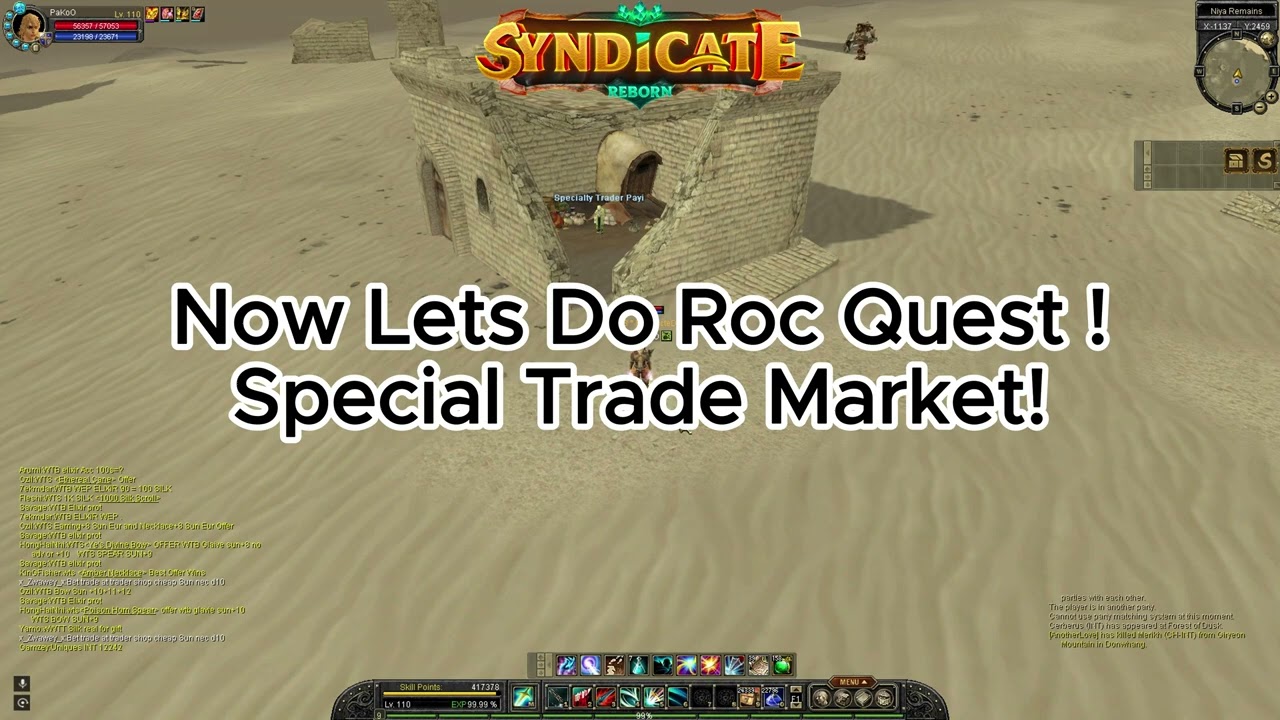 Special Trade Quest's Roc,Taklamakan !