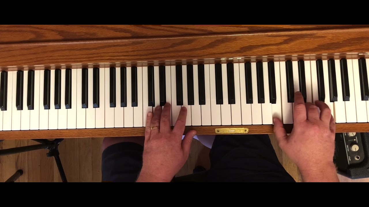Tutorial-God Only Knows, Pt. 2 (overhead piano shot, Brian Wilson from Pet Sounds,1966, Beach Boys)