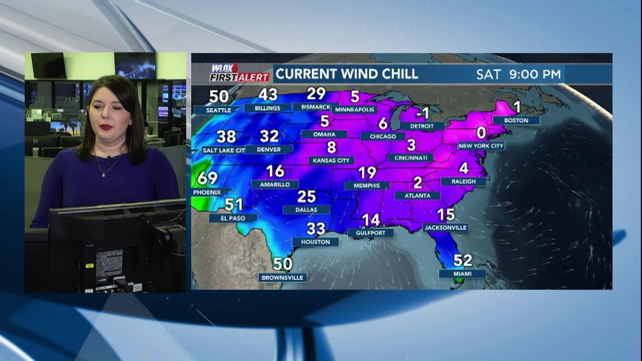 FIRST ALERT: Bitter cold tonight. Very chilly Sunday (01/31/2026)