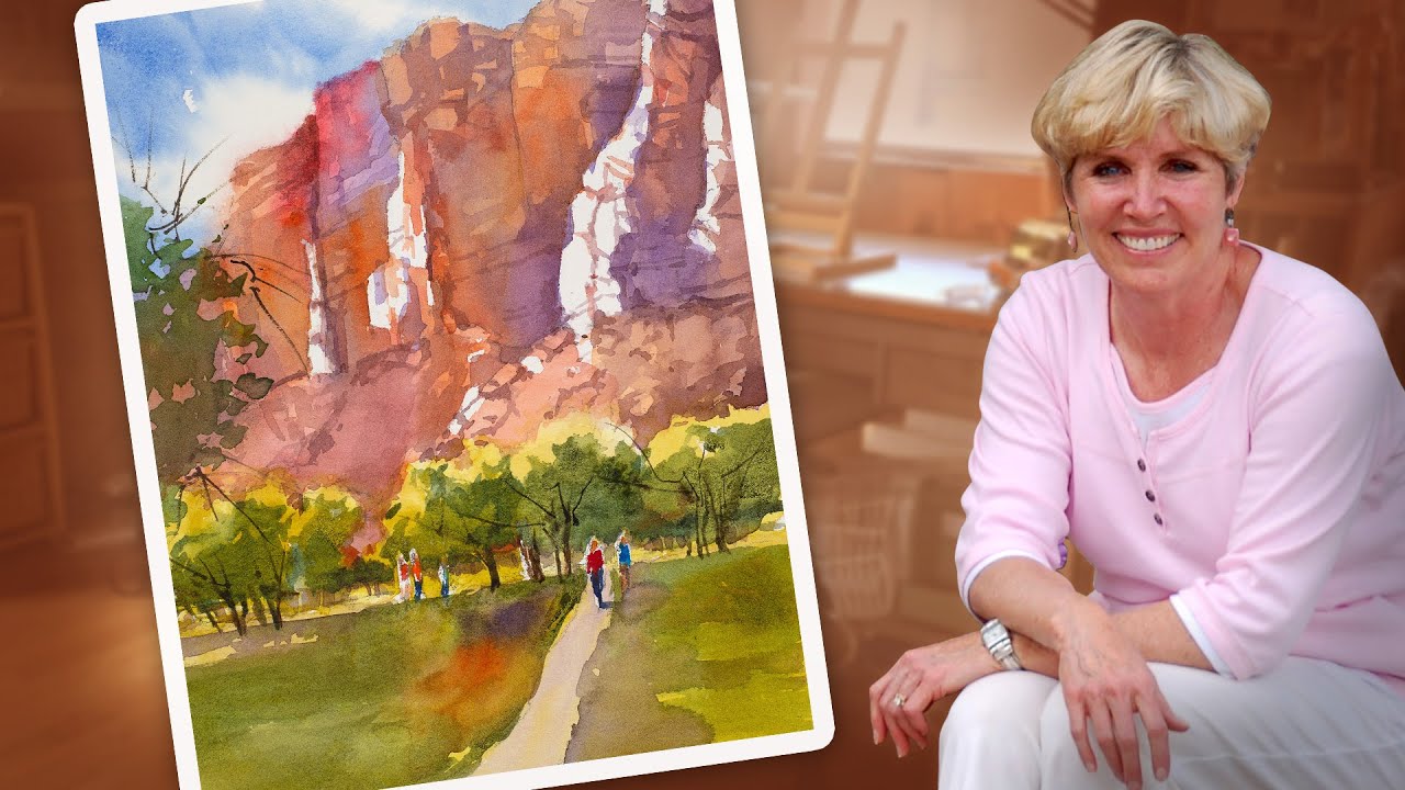 Using Pigment, Water, and Gravity to Improve Your Watercolors
