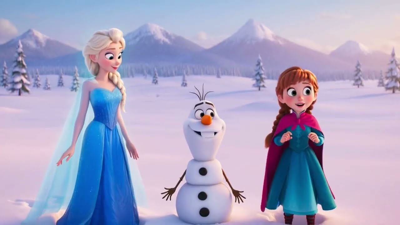 Elsa Snowy Castle Song ❄️ High High! | Fun Winter Nursery Rhyme for Kids #nurseryrhymes #animation