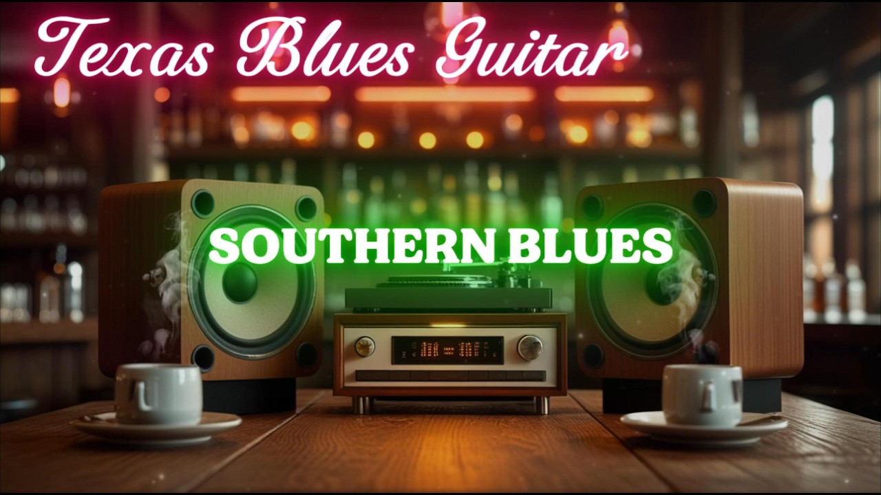 Southern Blues Guitar Instrumental (Slow & Relaxing) | 4K