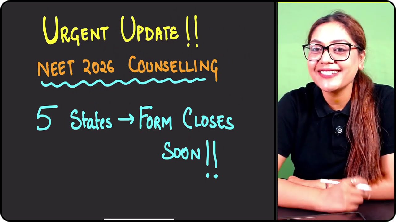 Urgent Update for NEET 2026 Counselling: Complete Information by Garima Ma'am