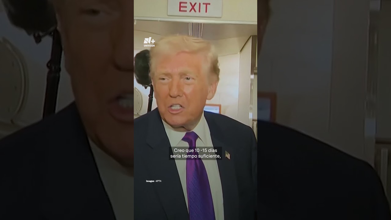 Trump Da Ultim&aacute;tum a Ir&aacute;n