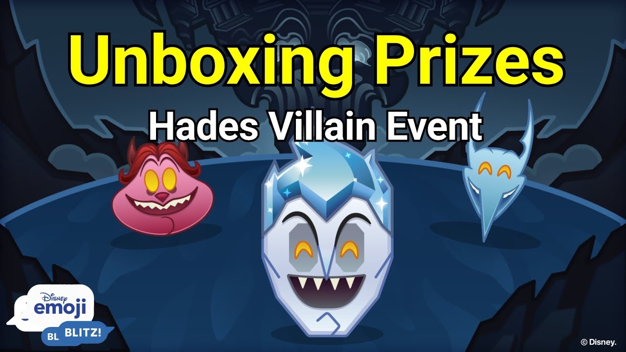Hades Villain Event Prizes (03/2026) - Disney Emoji Blitz 