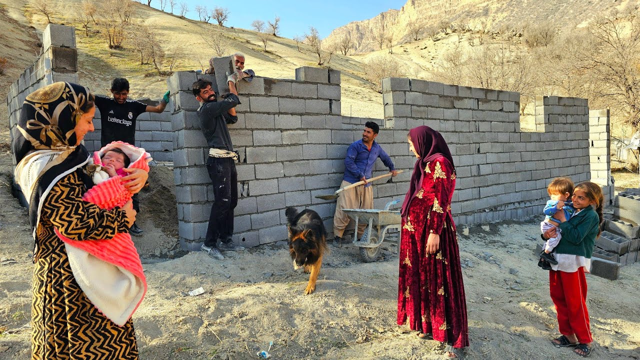 A Nomadic Father Working Hard After His Baby’s Birth to Build a Better Life🏔👶🏕