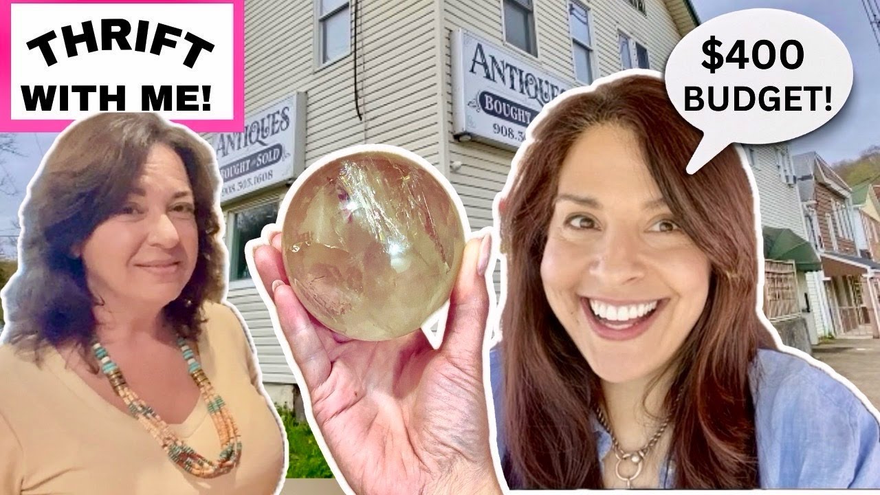 $400 Resale Budget In An Abandoned Antique Store! Thrift With Me!