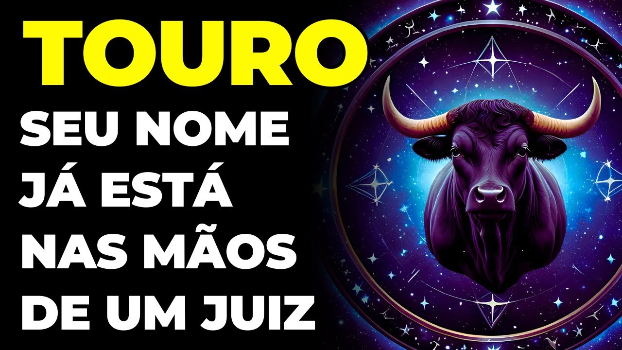 TOURO: 😱 O JUIZ PEGOU O SEU NOME POR UM MOTIVO | A DECISÃO FOI TOMADA | VOU TE REVELAR TUDO