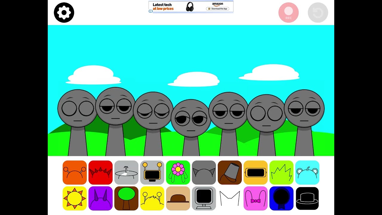 Playing sprunki