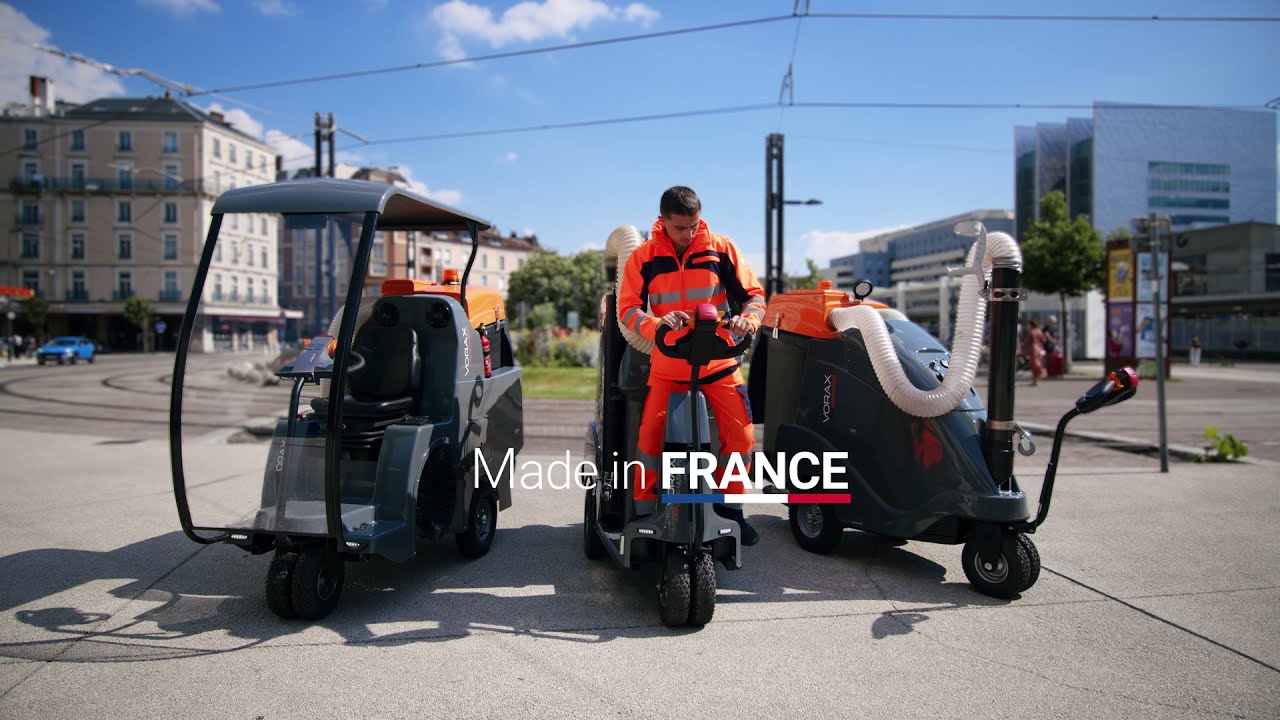 VORAX AIRFORCE ULTIMATE - Aspirateur de déchets autoporté - MP ENVIRONNEMENT