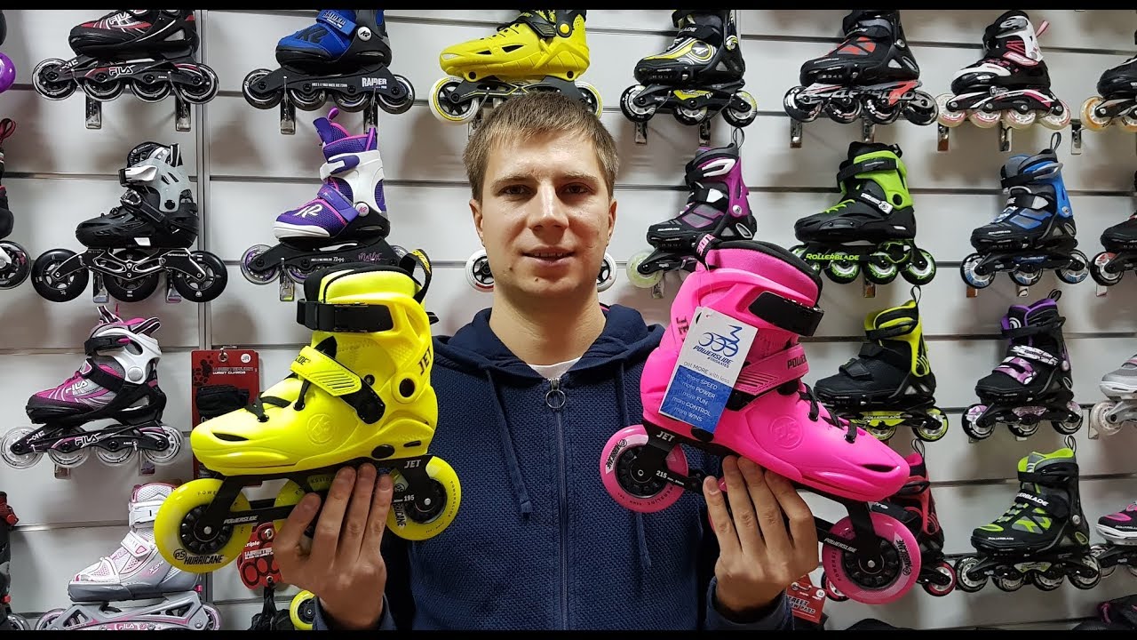 Детские фрискейт раздвижные ролики Powerslide Jet kids