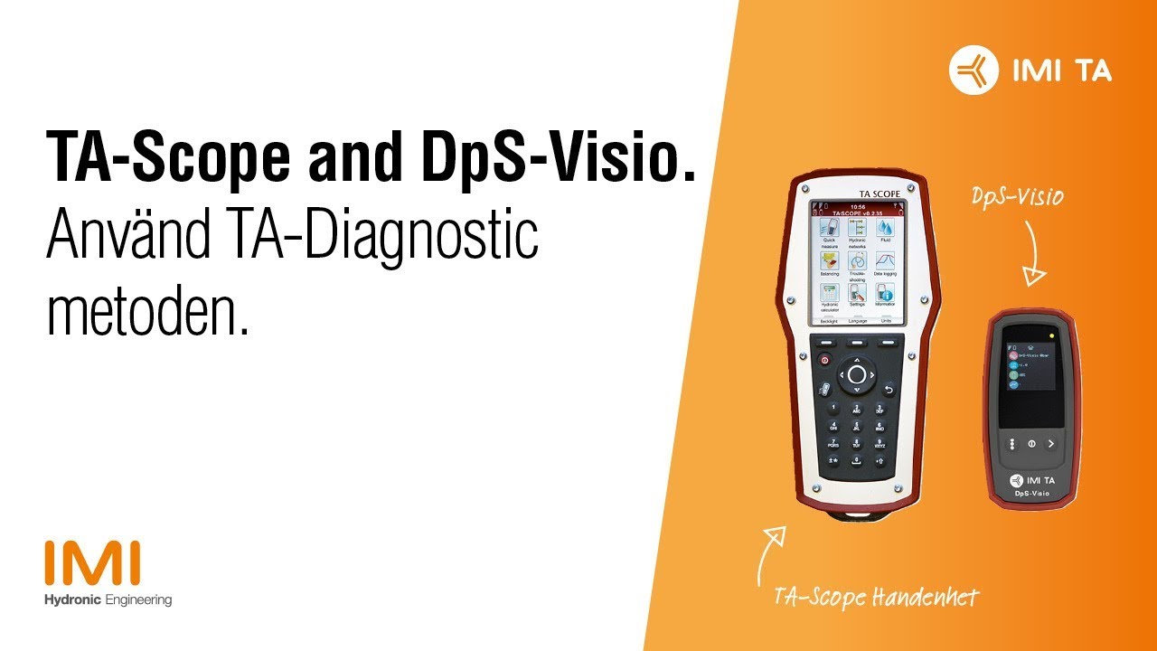 IMI TA - TA-Scope and DpS-Visio: TA-Diagnostic - så här gör du