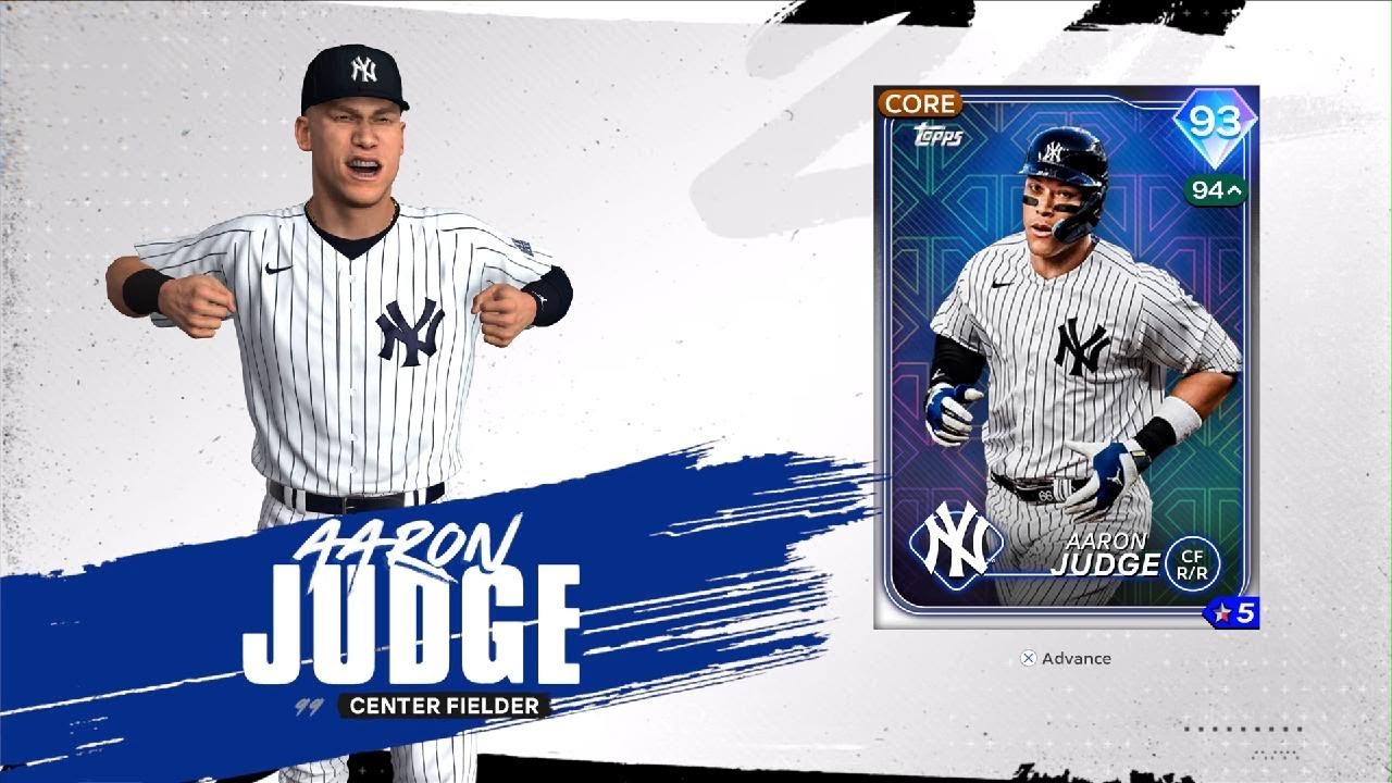 MLB The Show 24 Aaron Judge Pull