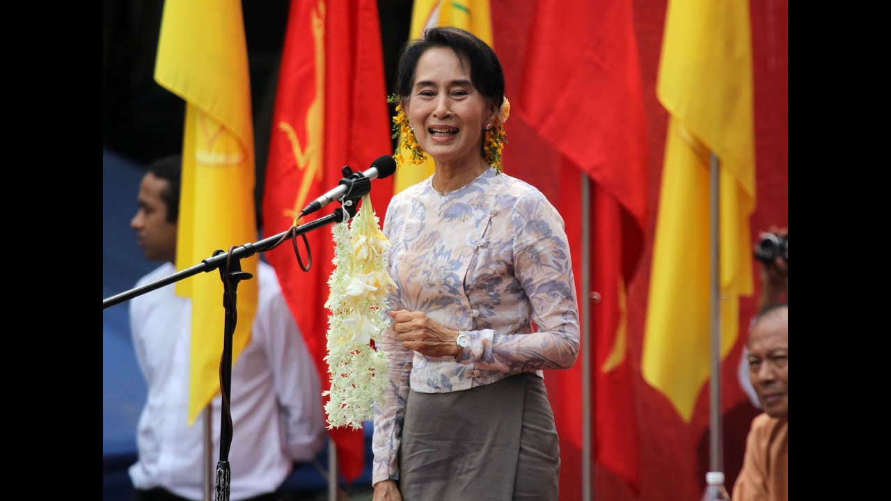DVB - ေဒၚေအာင္ဆန္းစုၾကည္ ဗိုလ္စိန္မွန္ကြင္း ေဟာေျပာခ်က္