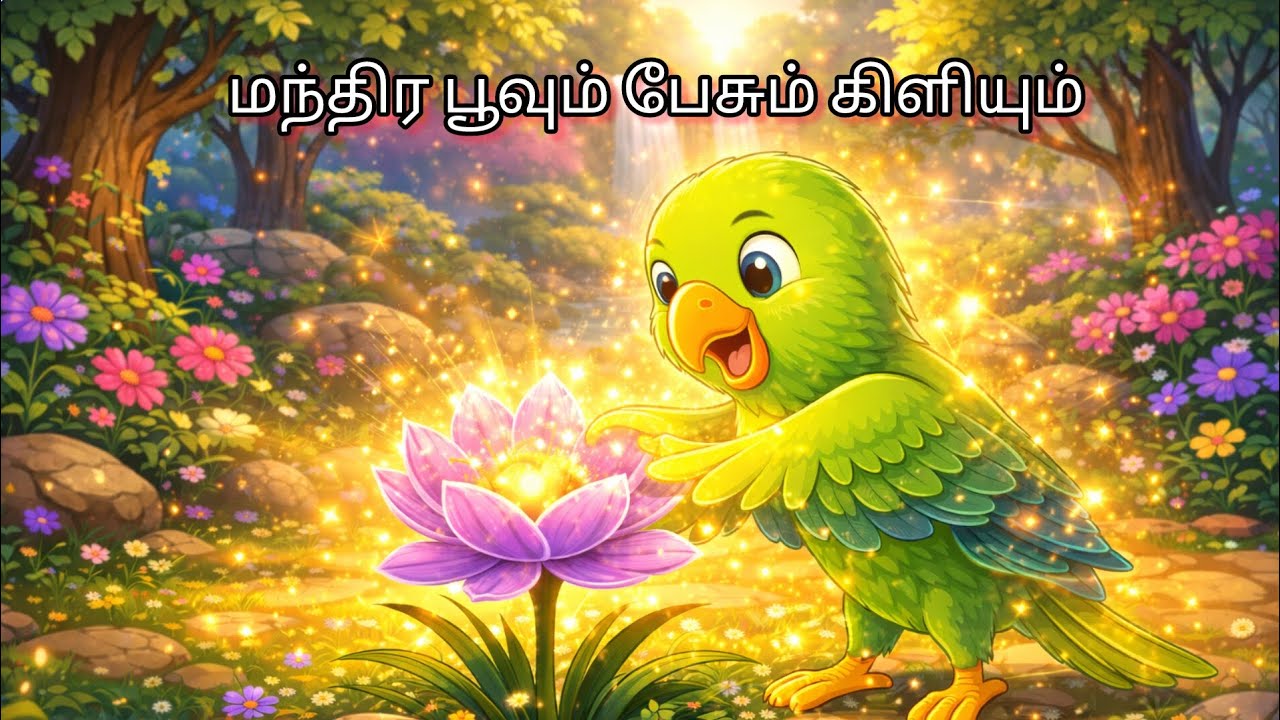 மந்திர பூவும் பேசும் கிளியும் | தமிழ் நீதிக் கதைகள் | Magic Flower  | Tamil  Moral Story