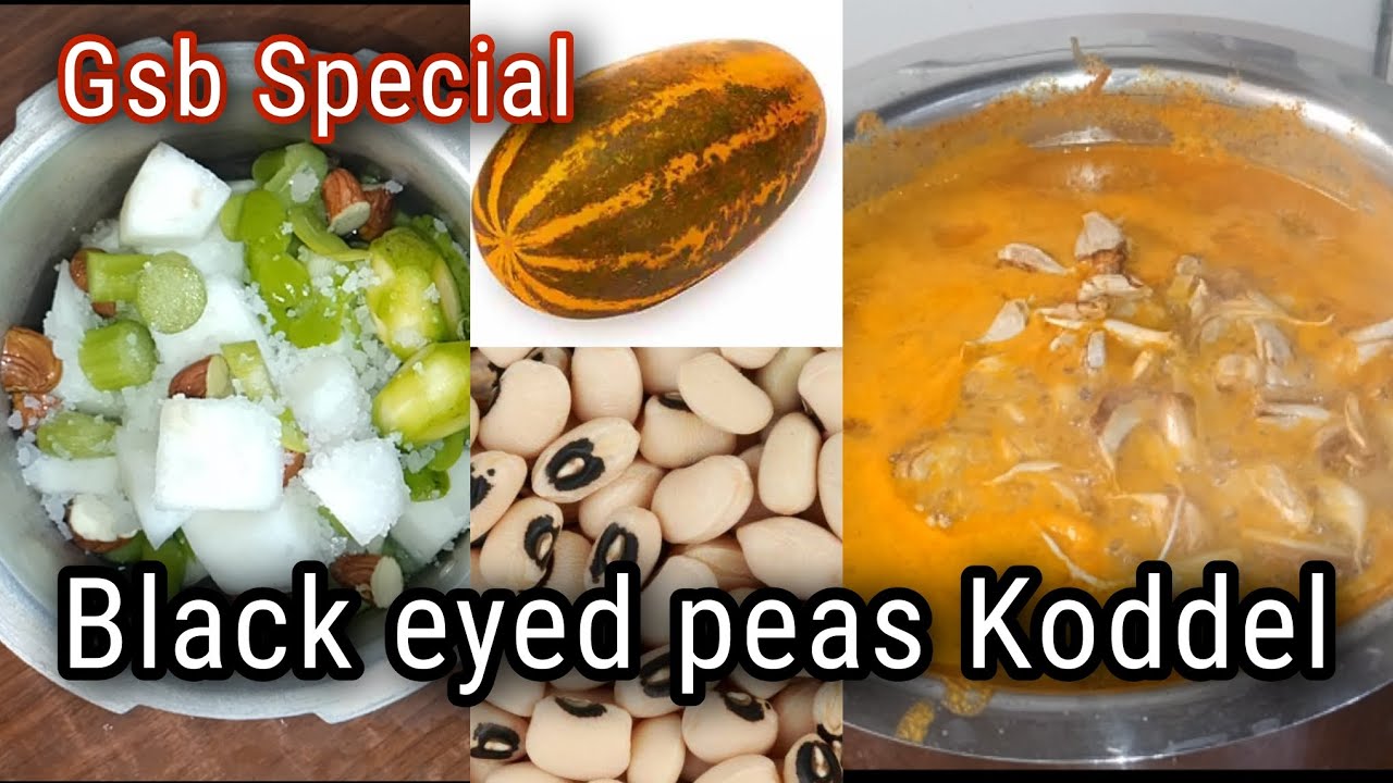Black Eyed Peas & Mangalore Cucumber Curry | Authentic Magge ani Alsande beeye Koddel | Gsb Konkani