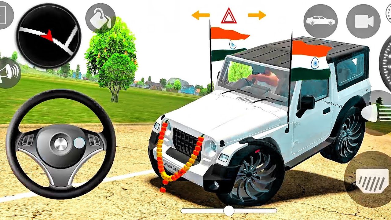 Modified Mahindra Thar 😈 Games: Indian White Thar (Gadi Wala Games) Car Game Android Game – #2026