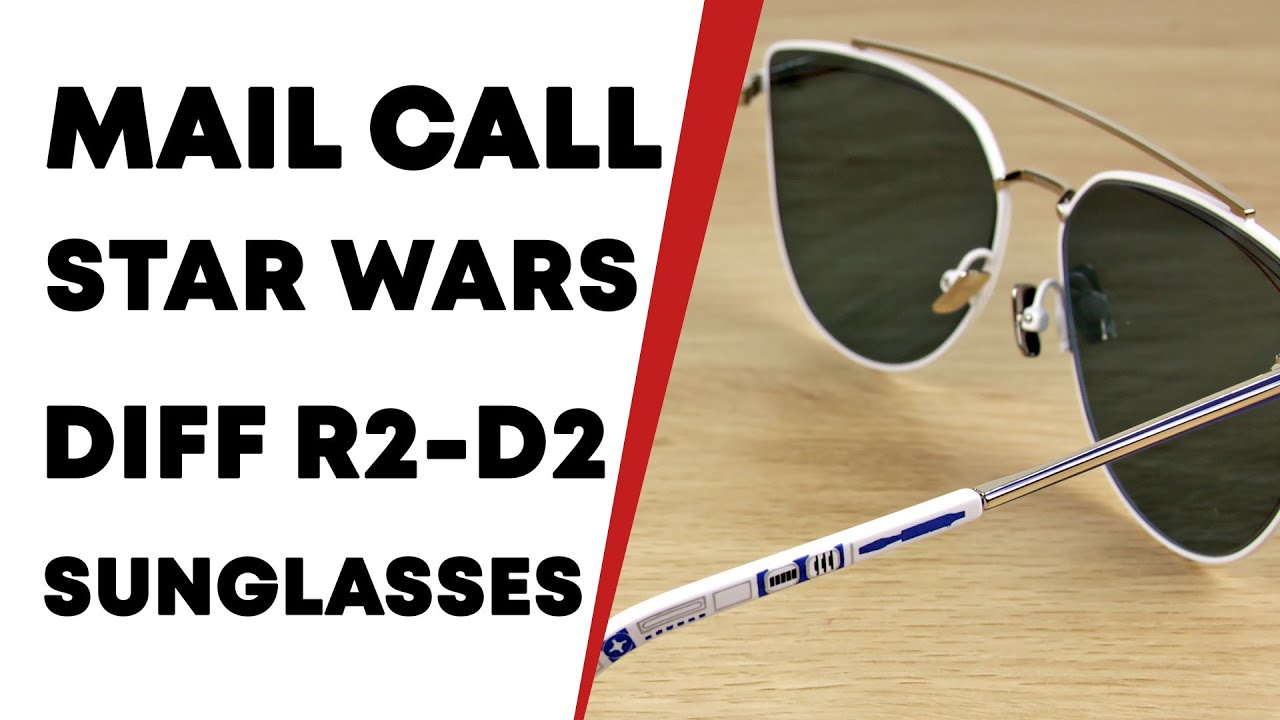 DIFF Eyewear R2-D2 Sunglasses - Star Wars Fashion Unboxing