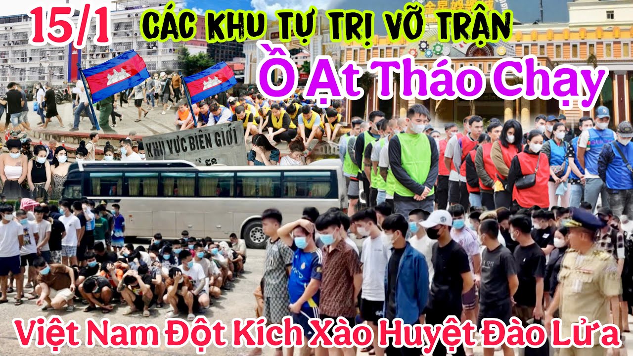 Biên Giới Campuchia ,Vỡ Trận Các Khu Tự Trị ồ ạt tháo chạy, Việt Nam đột kích sào Huyệt đào lửa