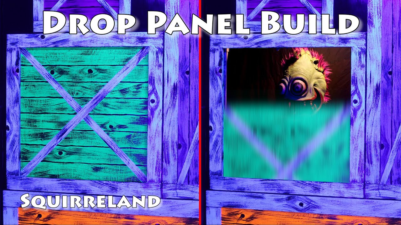 How I Built A Circus Themed Drop Panel for a Haunted House - Squirreland