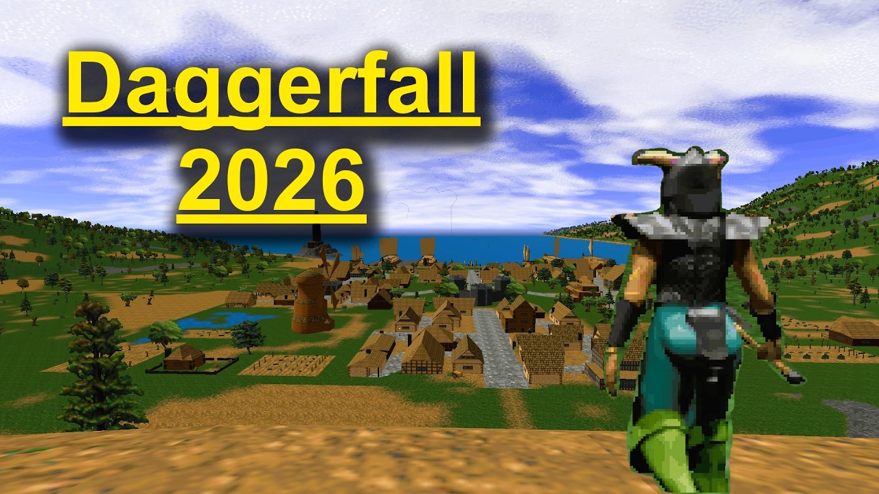 Все необходимые моды для DAGGERFALL в 2026 году!
