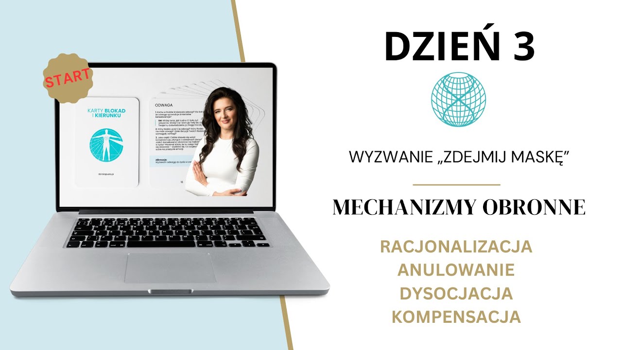 Mechanizmy obronne: racjonalizacja, anulowanie, dysocjacja i kompensacja