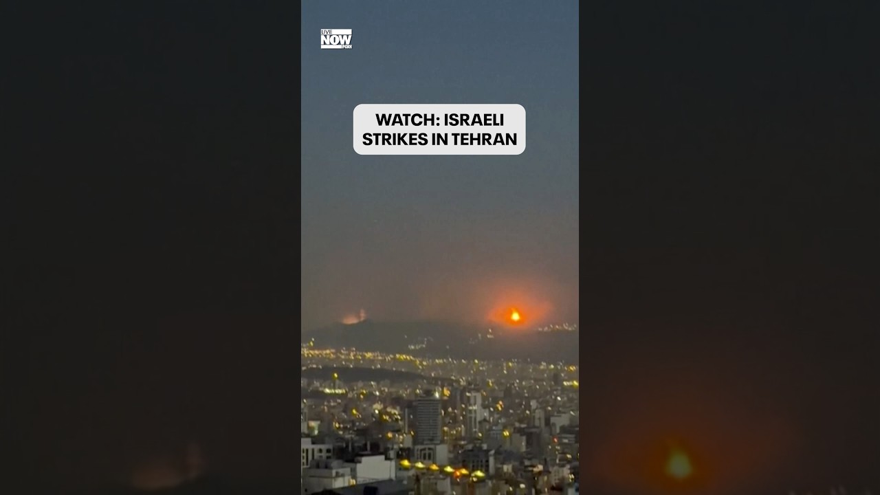 VIDEO: Israel conducts strikes in Tehran
