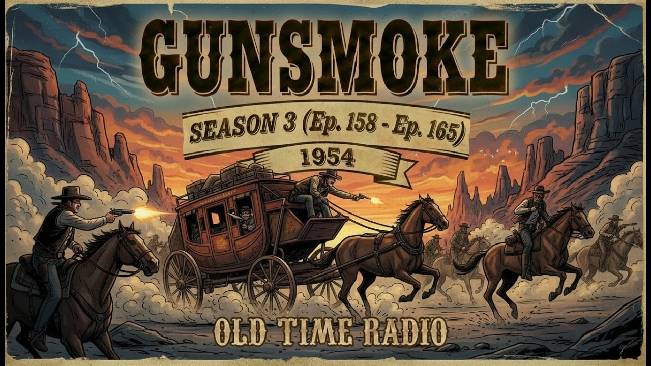 Gunsmoke: Season 3 (Ep. 158 - Ep. 165) (1954) | Old Time Radio