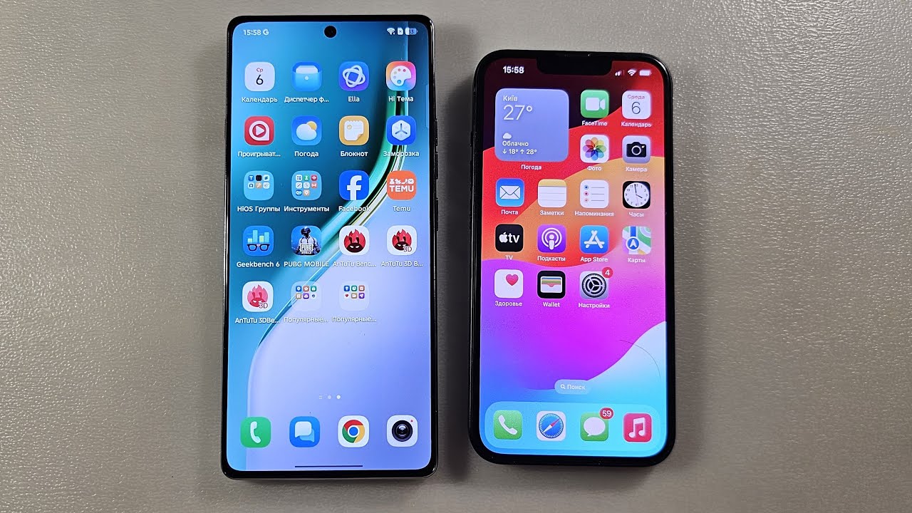 Tecno Camon 40 vs iPhone 13 ЧТО КУПИТЬ?