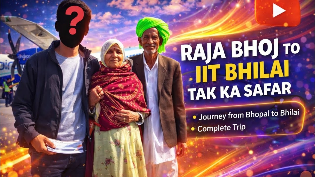 Dadaji & dadi's first flight 