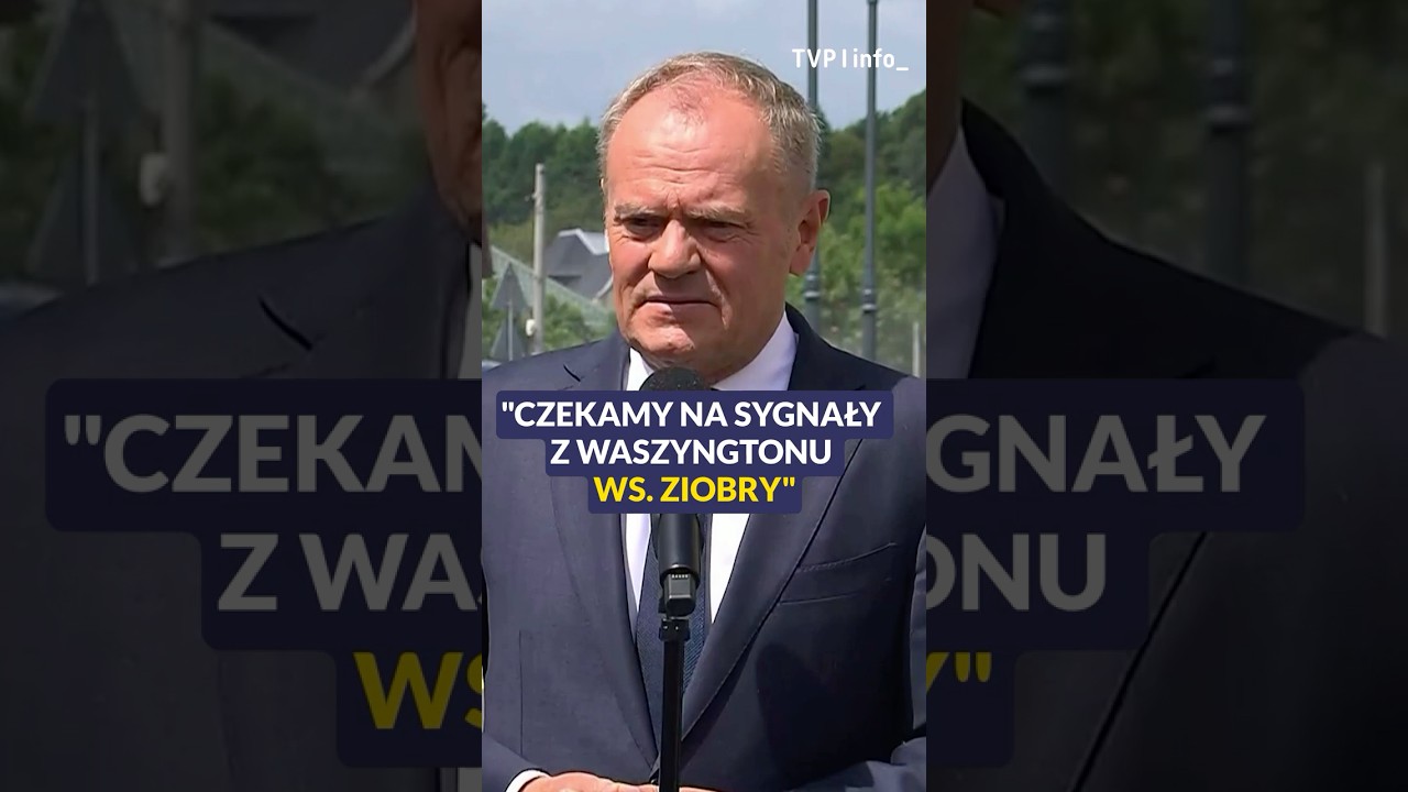 Tusk: czekamy na sygnały z Waszyngtonu ws. Ziobry #polityka #polska #usa #shorts