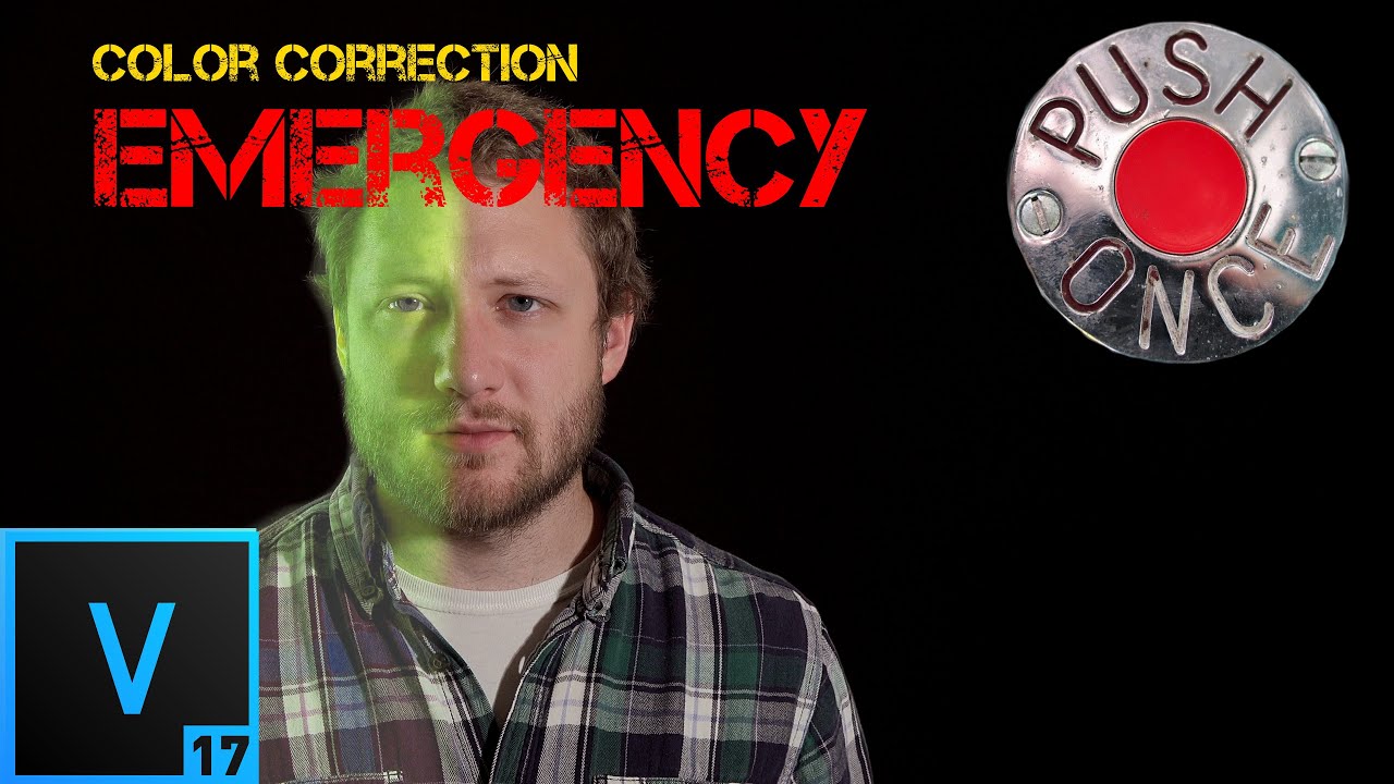 Emergency Color Correction and White Balance in Vegas Pro 17 (Version 2)
