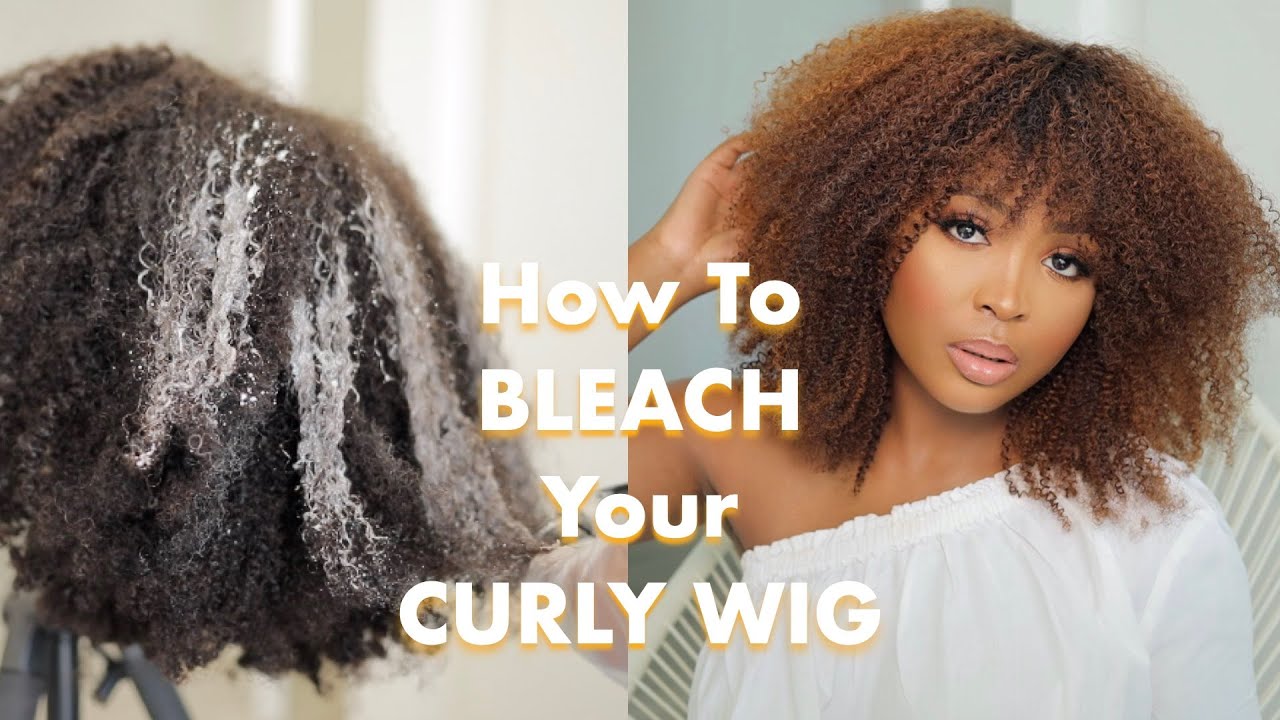 КАК ОСВЕТИТЬ КУДРЯВЫЙ ПАРИК, НЕ ПОВРЕЖДАЯ ЛОКОНЫ | Ft Curls Curls
