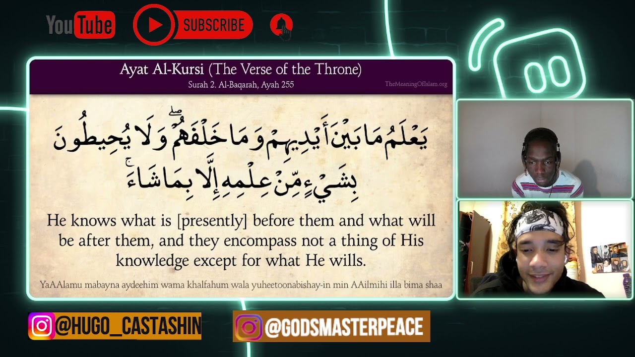 Non-Muslim REACTS to Ayat Al-Kursi (The Verse of the Throne)| Arabic and English translation HD