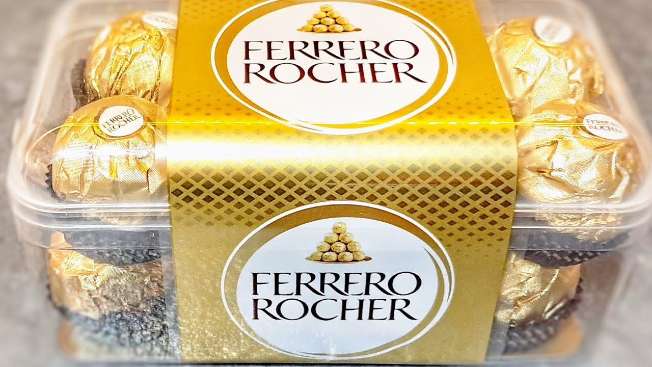 FERRERO ROCHER 35 złotych (10 USD) MADE IN ITALY 