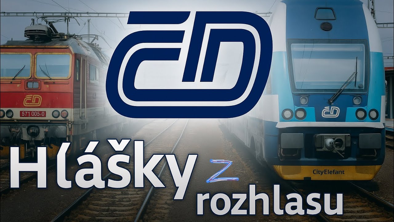 České dráhy - hlášky z rozhlasu (tohle pusť na nádraží :-D)