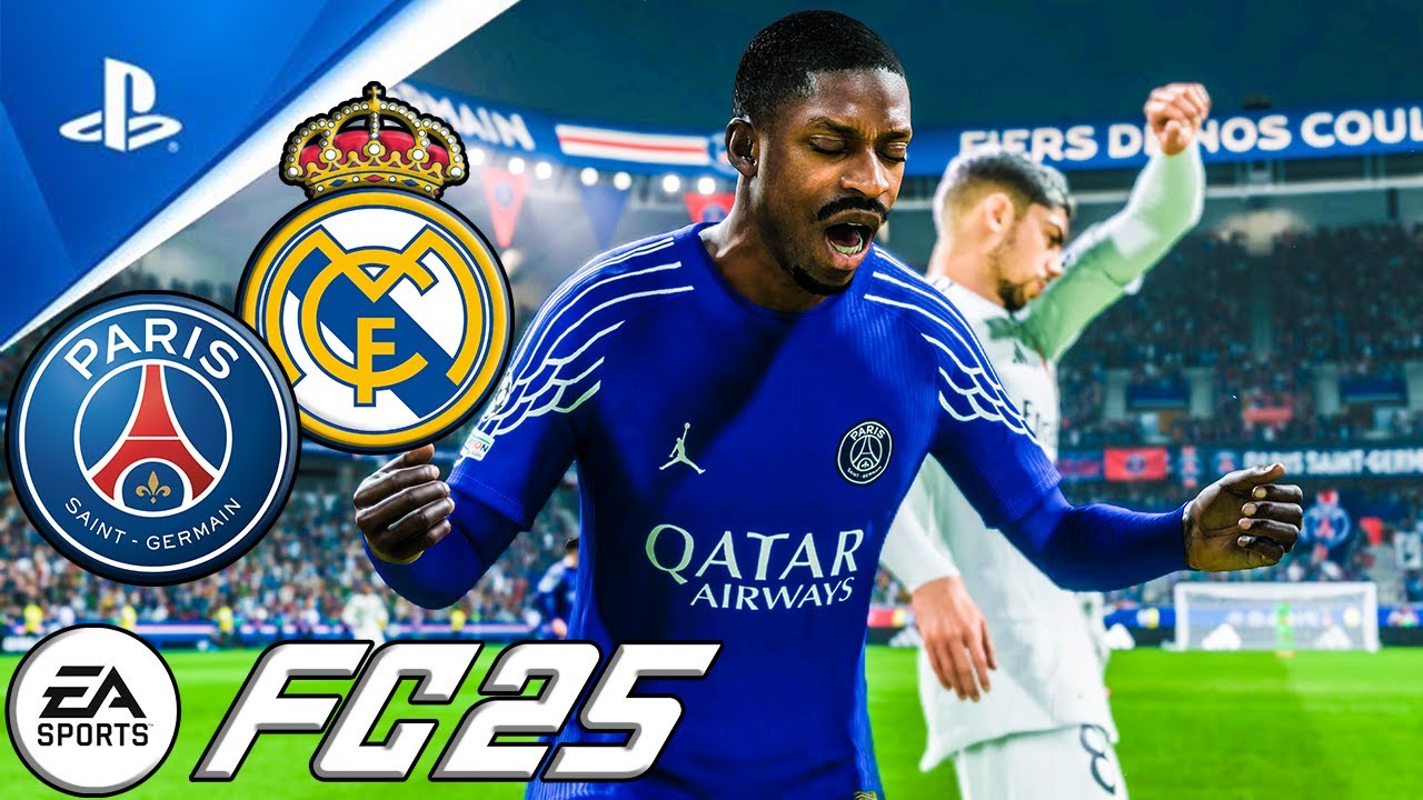 FC 25 - PSG vs Real Madrid | Demi Finale Ligue des Champions UEFA | PS5™ [4K60]